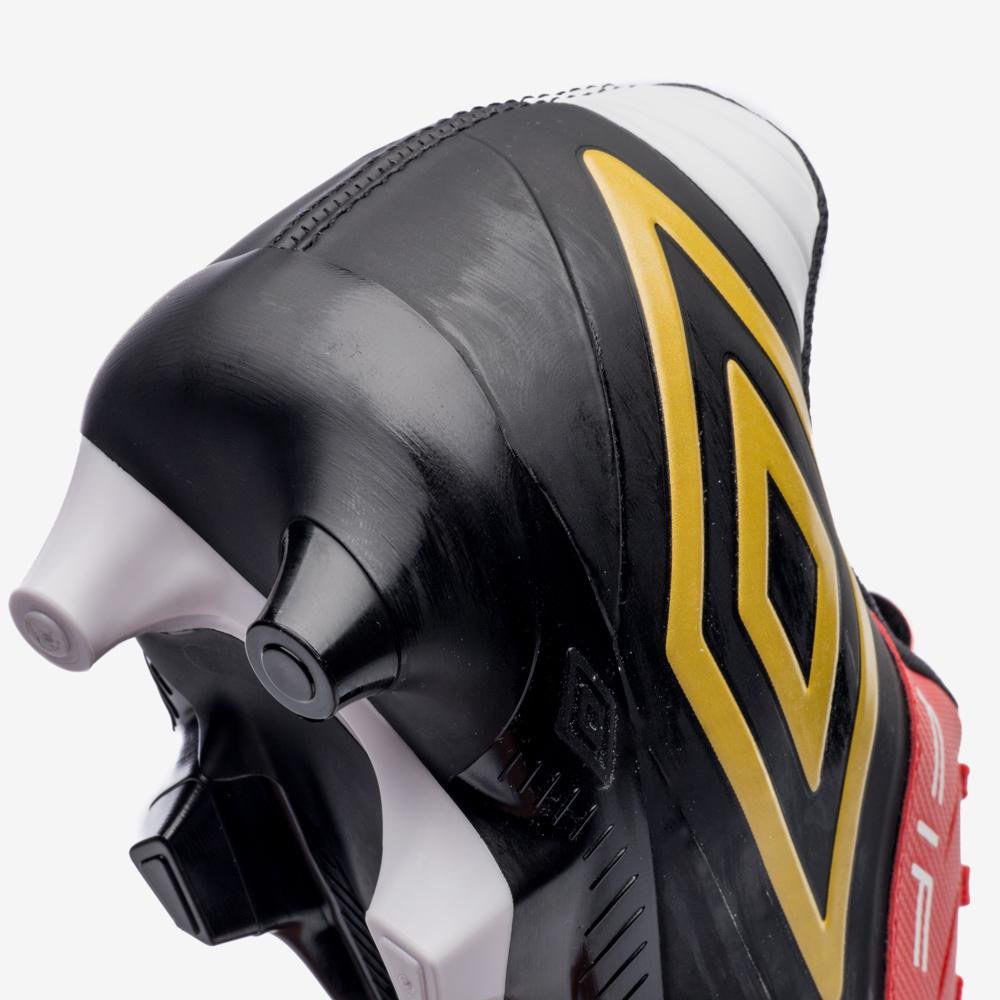 Chuteira Campo Umbro Fifty Vi Preto/Vermelho 7