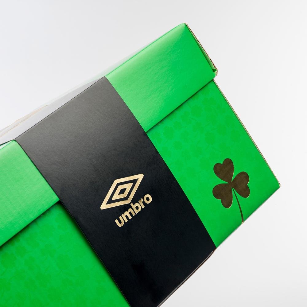 Chuteira Campo Umbro Adamant Top Speed Pro Sg Stp Verde 9