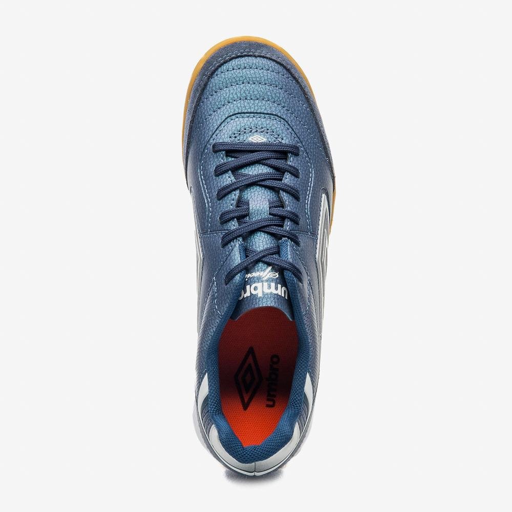 Chuteira Futsal Umbro Speciali Classic Azul 4