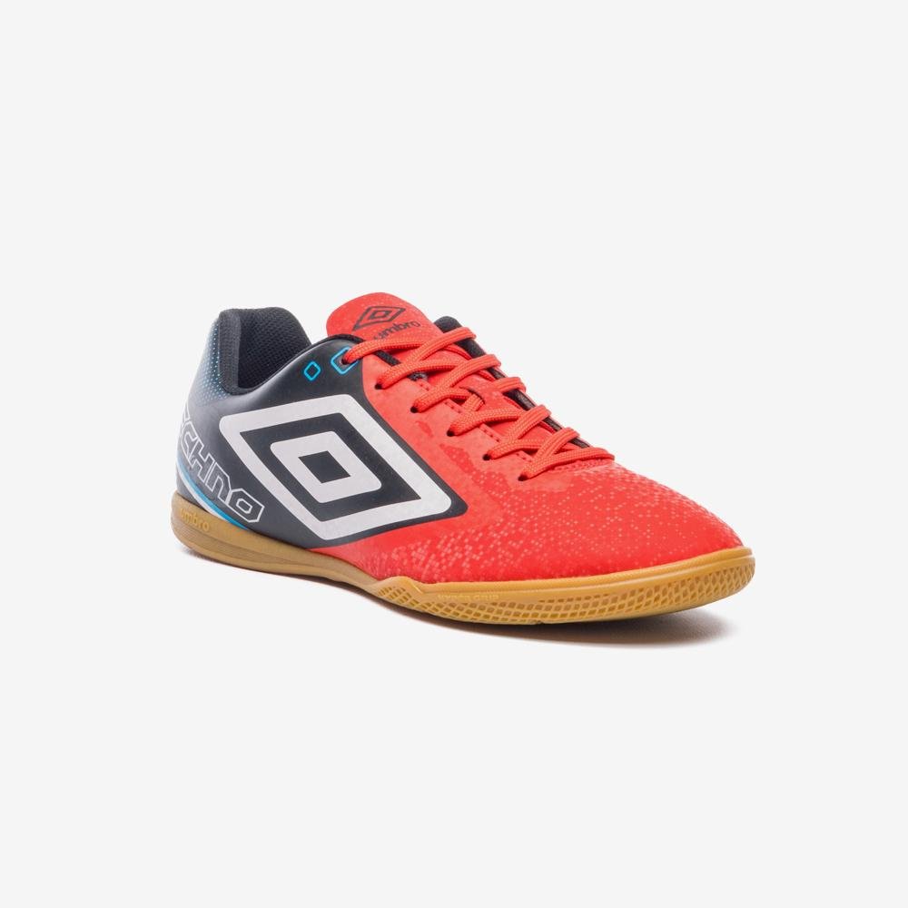 Chuteira Futsal Umbro Techno Ii Preto/Vermelho 3