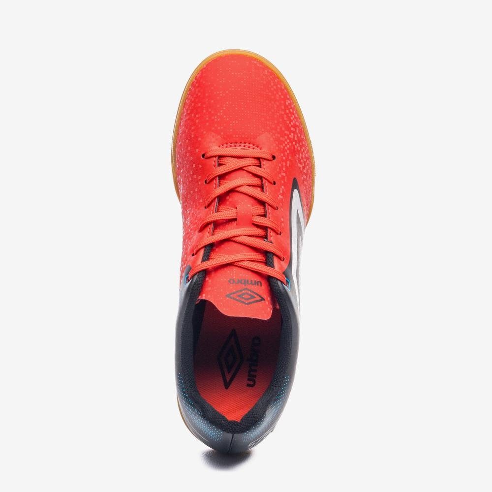 Chuteira Futsal Umbro Techno Ii Preto/Vermelho 4