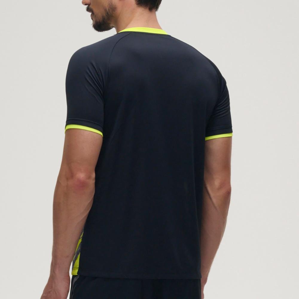 Camisa Masculina Umbro Artillery Preto/Verde 4