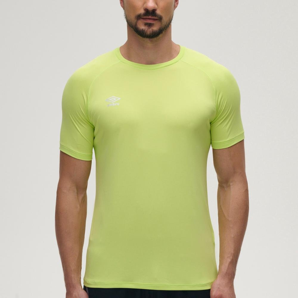 Camisa Masculina Umbro Essential Ii Verde 2