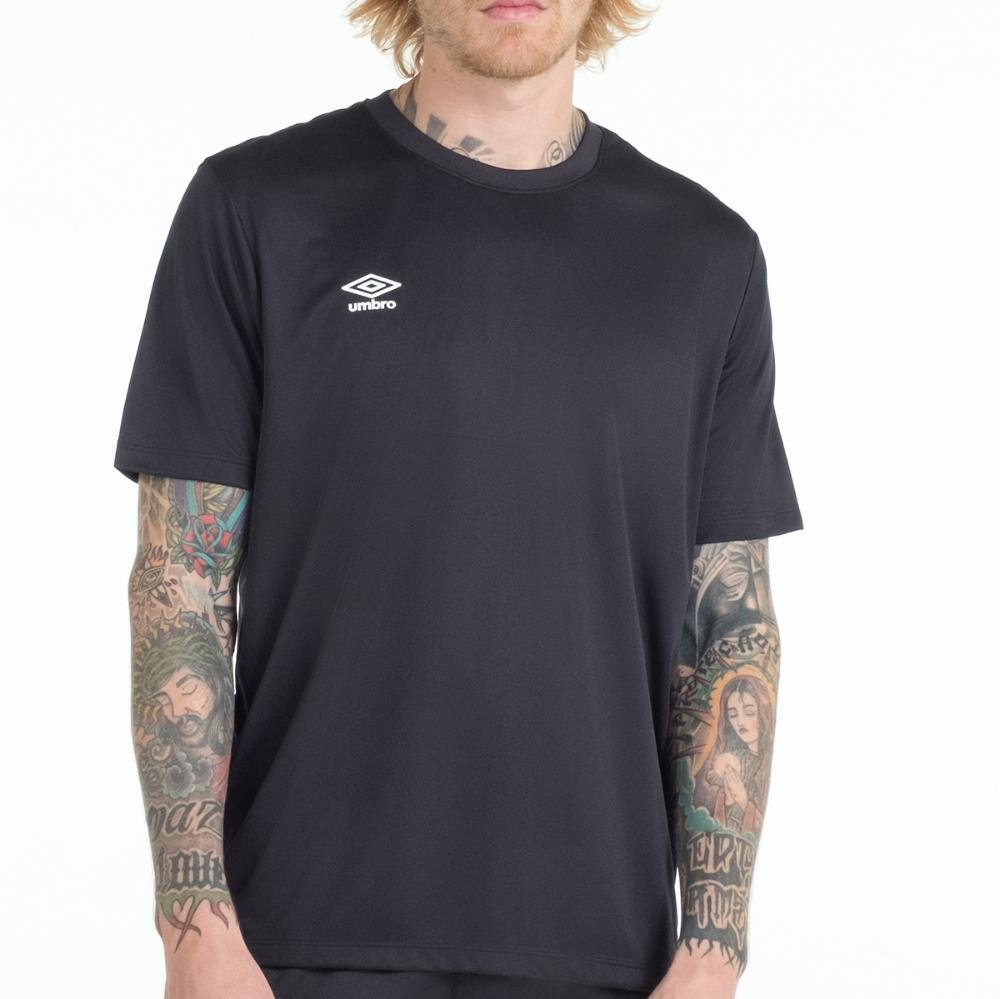 Camisa Masculina Umbro Legacy Preto 2