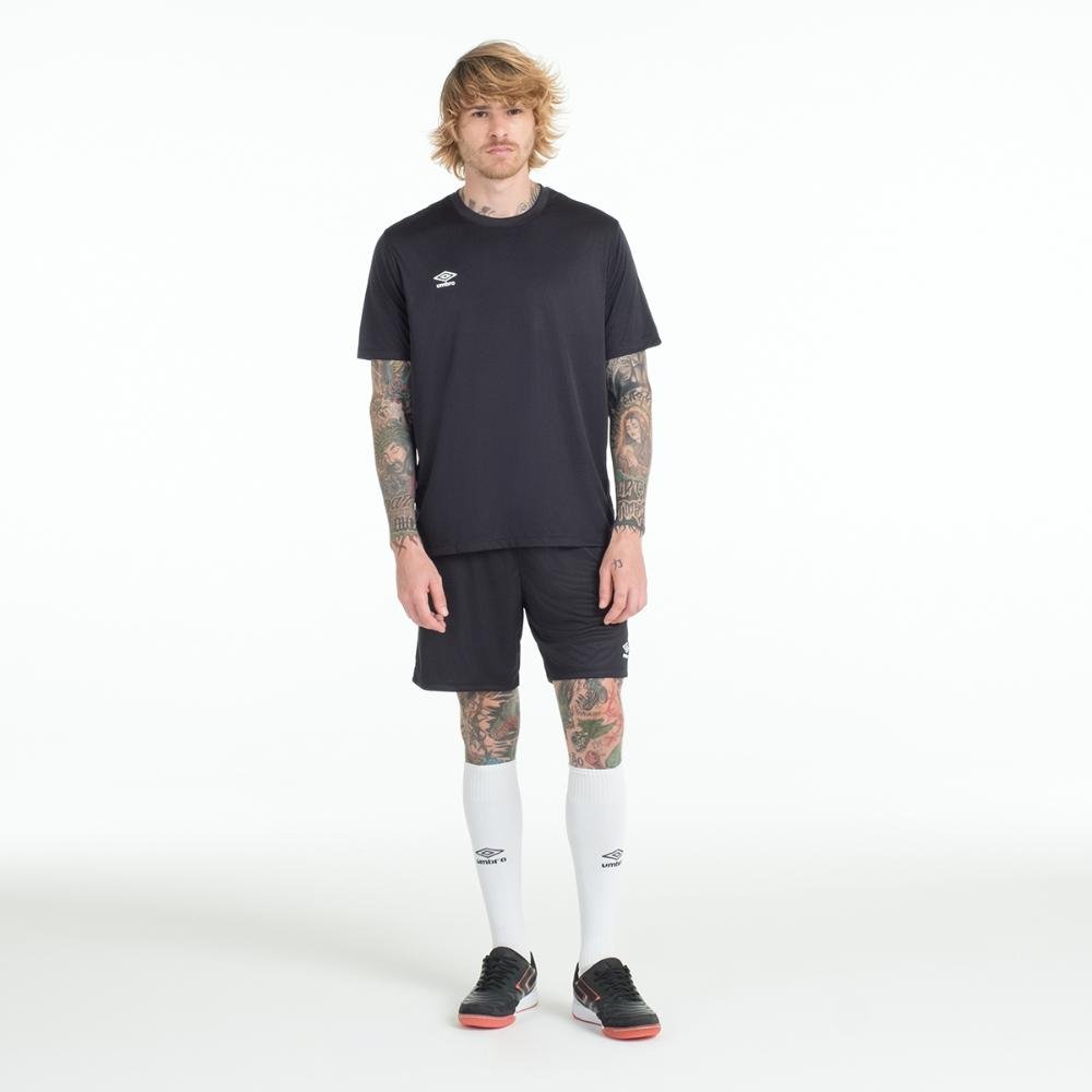 Camisa Masculina Umbro Legacy Preto 6