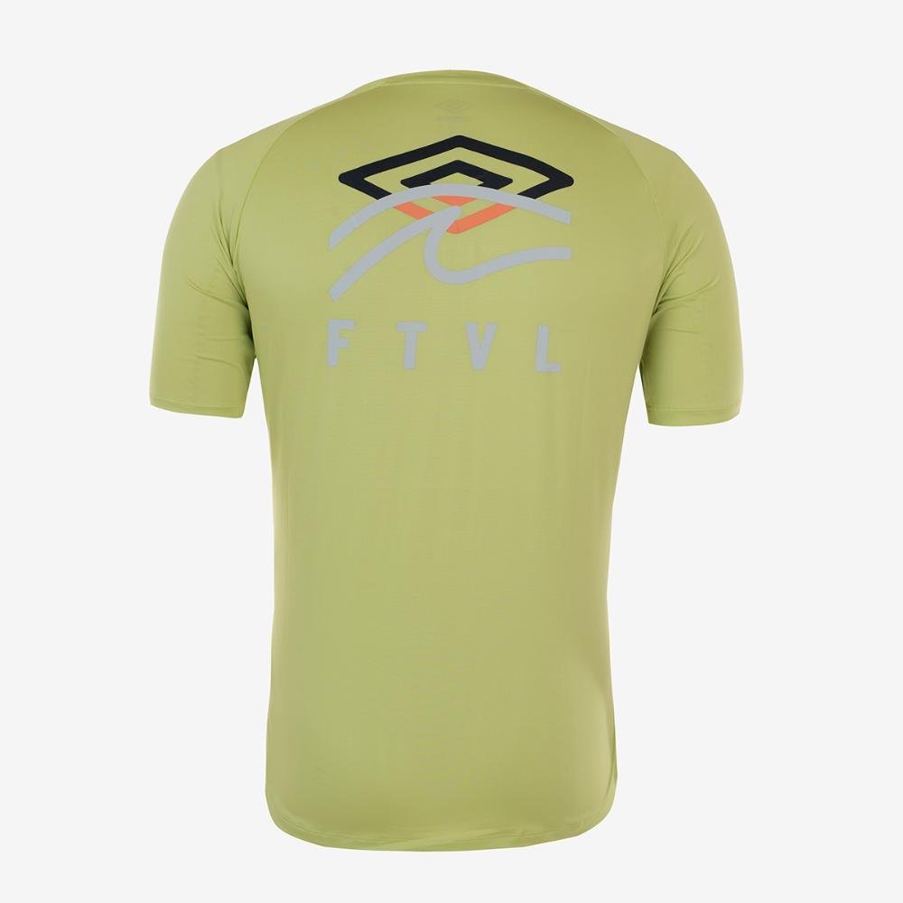 Camisa Masculina Umbro Ftvl Flame Verde 3