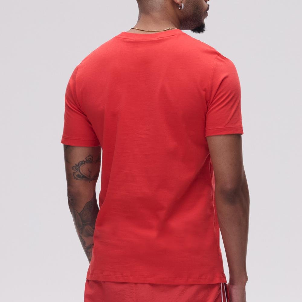 Camiseta Masculina Umbro Large Logo Duo Vermelho 4