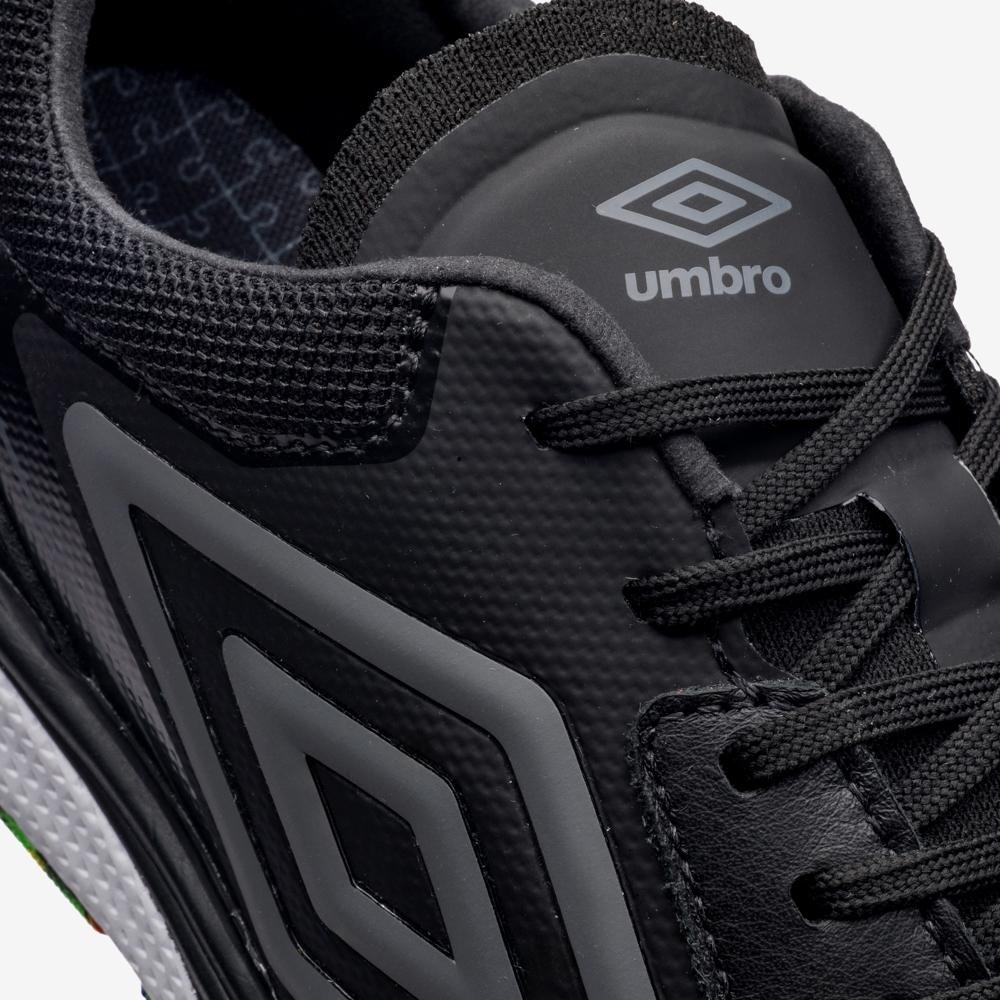 Chuteira Futsal Umbro Adamant Master Class Pro Bump Qc Preto 7