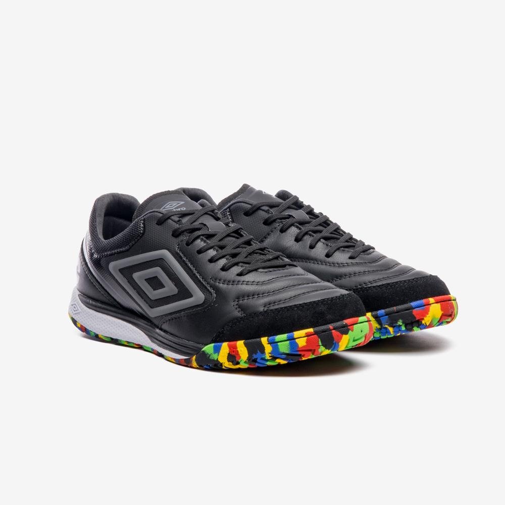 Chuteira Futsal Umbro Adamant Master Class Pro Bump Qc Preto 3
