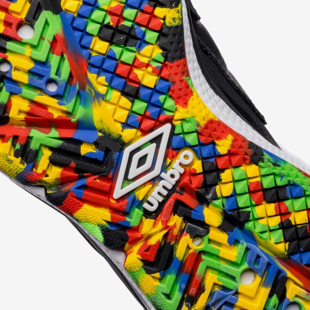 Chuteira Futsal Umbro Adamant Master Class Pro Bump Qc Preto 10