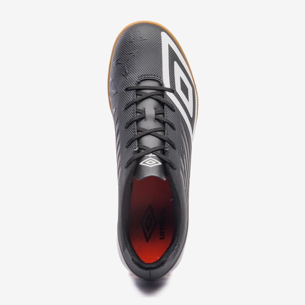 Chuteira Futsal Umbro Velocita Decimo Club Cinza 4