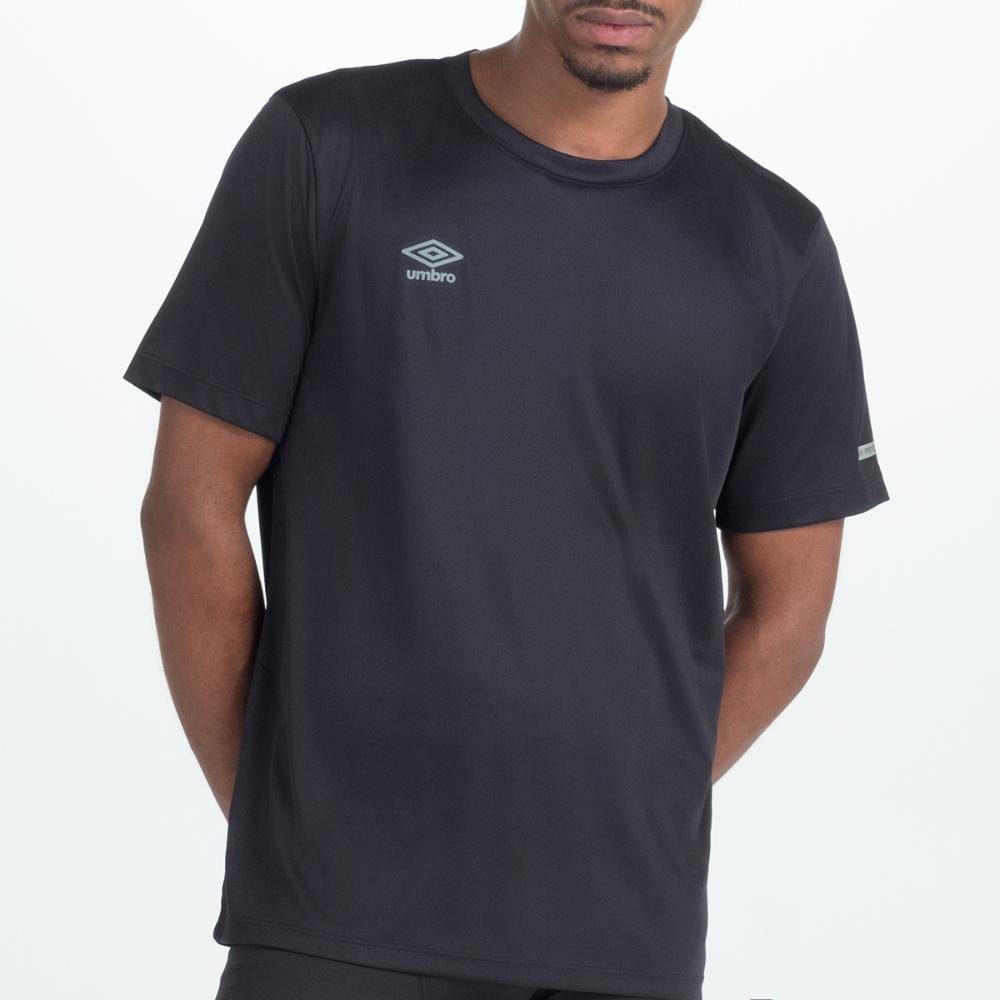 Camisa Masculina Umbro Basic Uv Preto 2