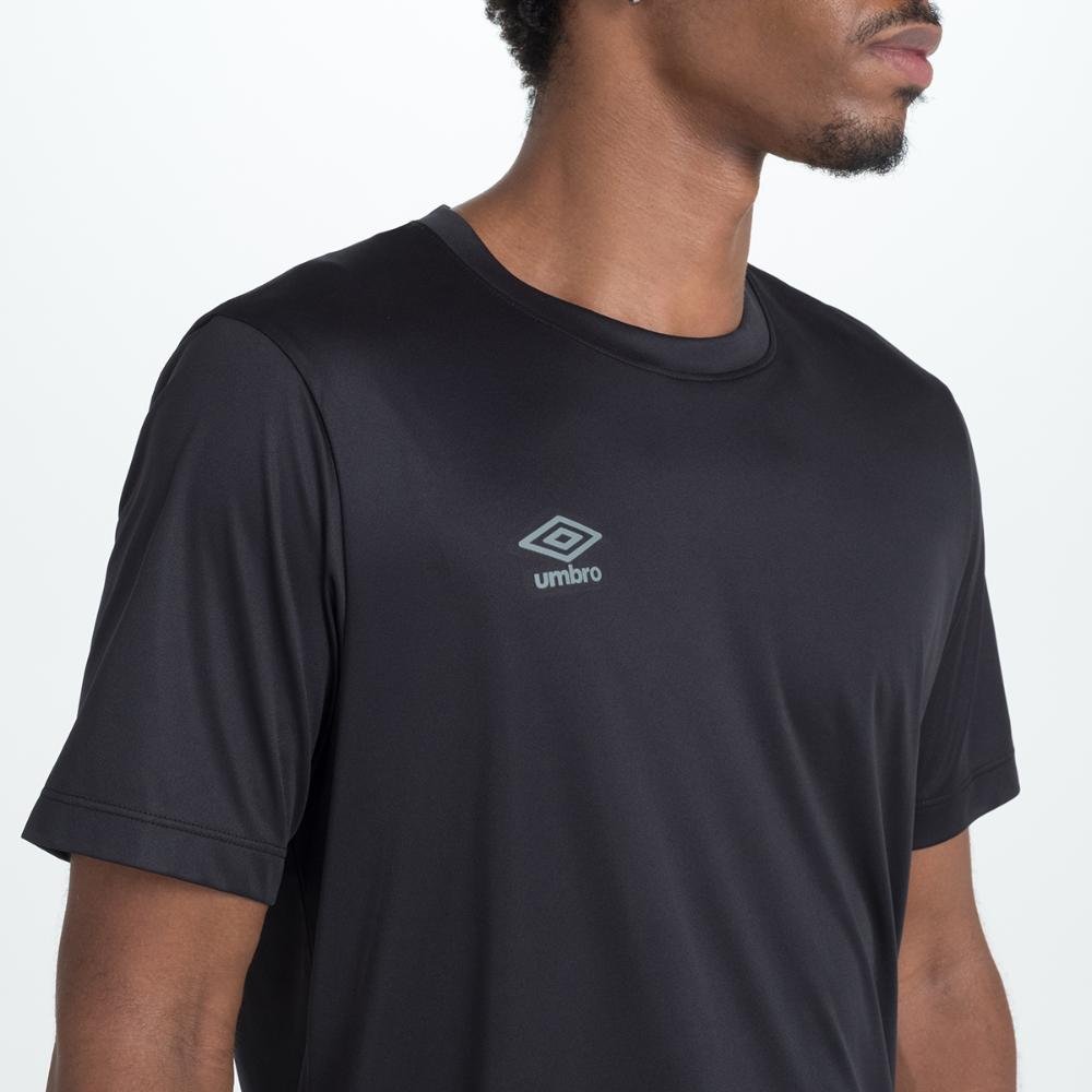 Camisa Masculina Umbro Basic Uv Preto 3