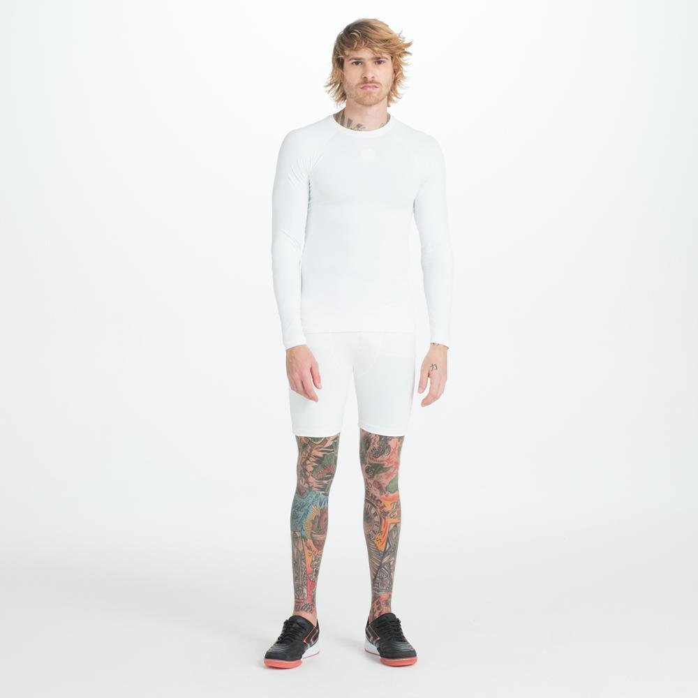 Camisa Masculina Umbro Térmica Light Fit Branco 6