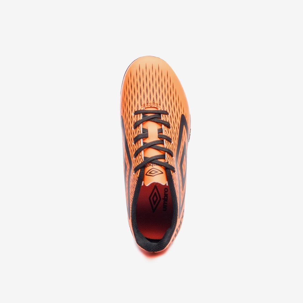 Chuteira Campo Umbro X-Diamond Jr Laranja 4