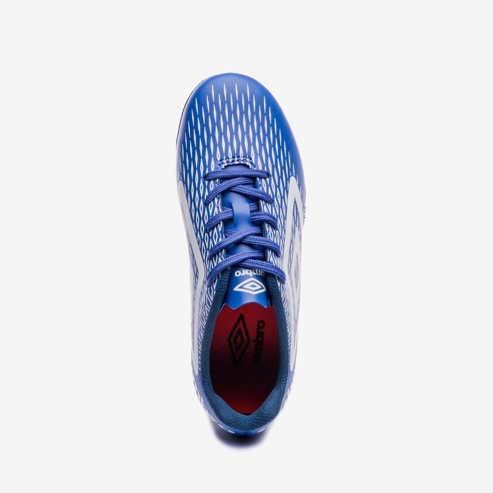 Chuteira Campo Umbro X-Diamond Jr Azul 4