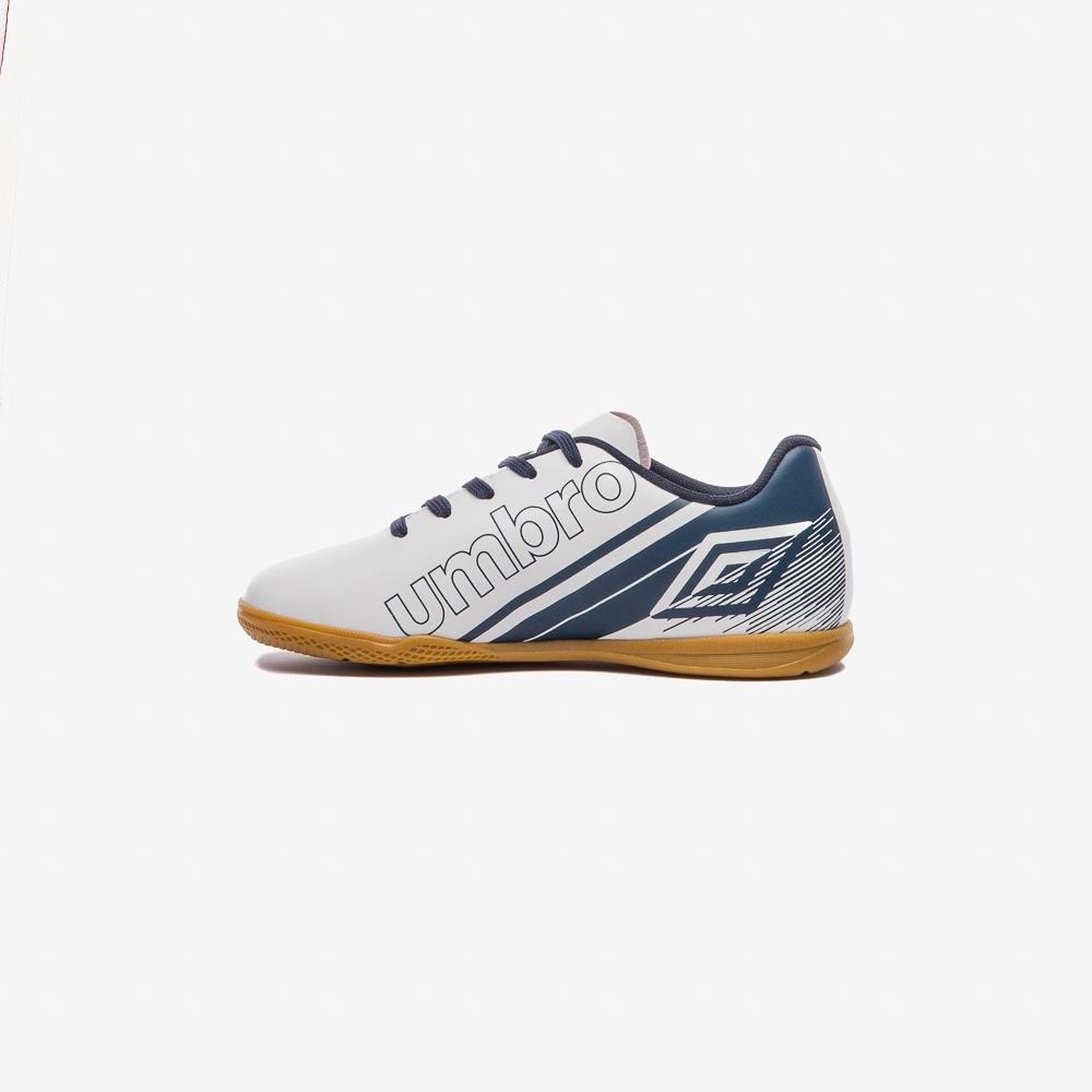 Chuteira Futsal Umbro Kick Jr Branco 2