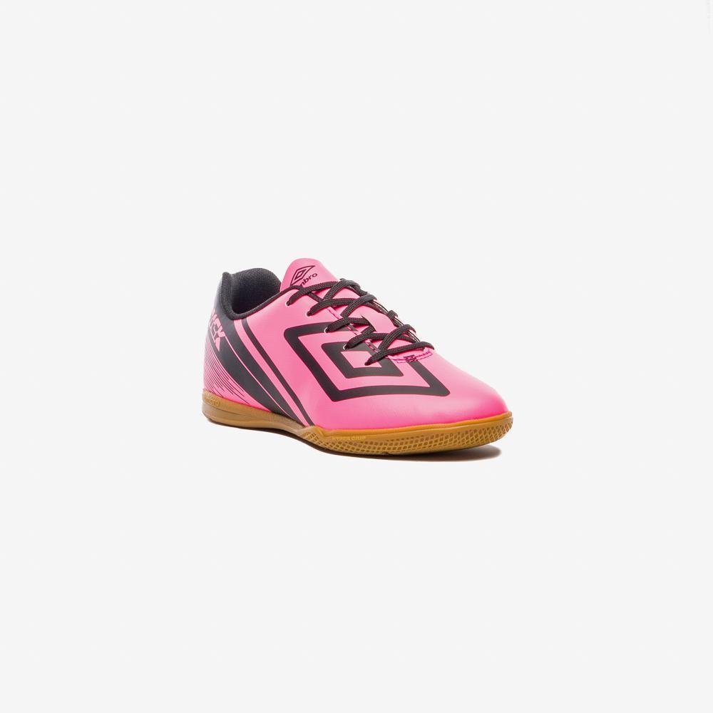 Chuteira Futsal Umbro Kick Jr Rosa 3