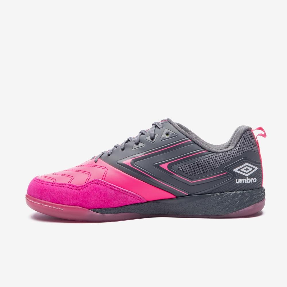 Chuteira Futsal Umbro Pro 5 Bump Rosa 2