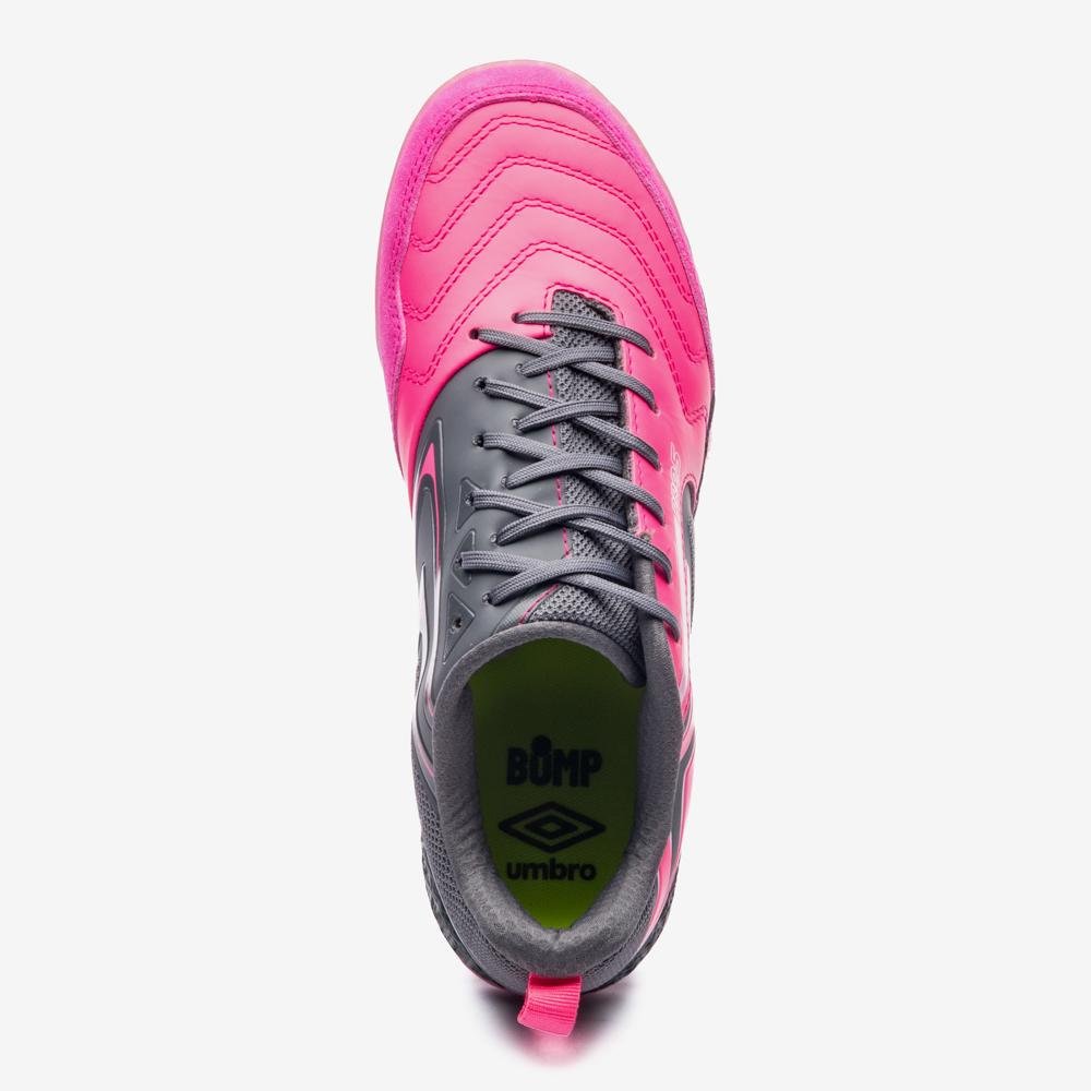 Chuteira Futsal Umbro Pro 5 Bump Rosa 4