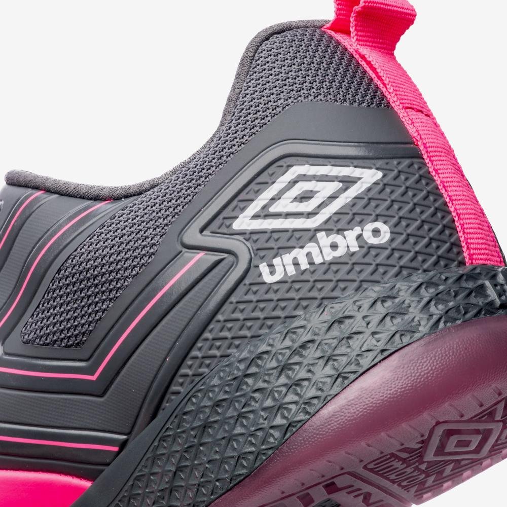 Chuteira Futsal Umbro Pro 5 Bump Rosa 8