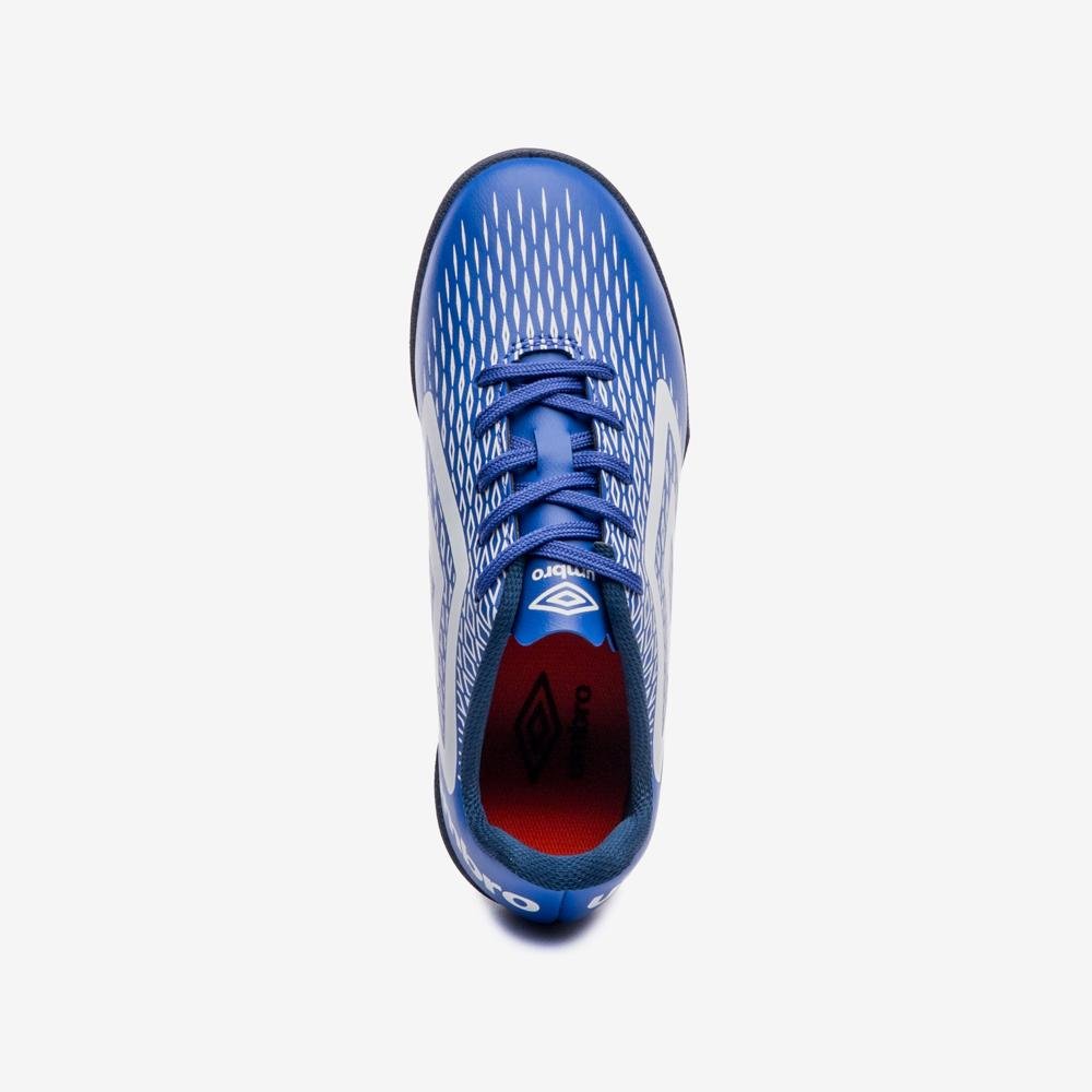 Chuteira Society Umbro X-Diamond Jr Azul 4