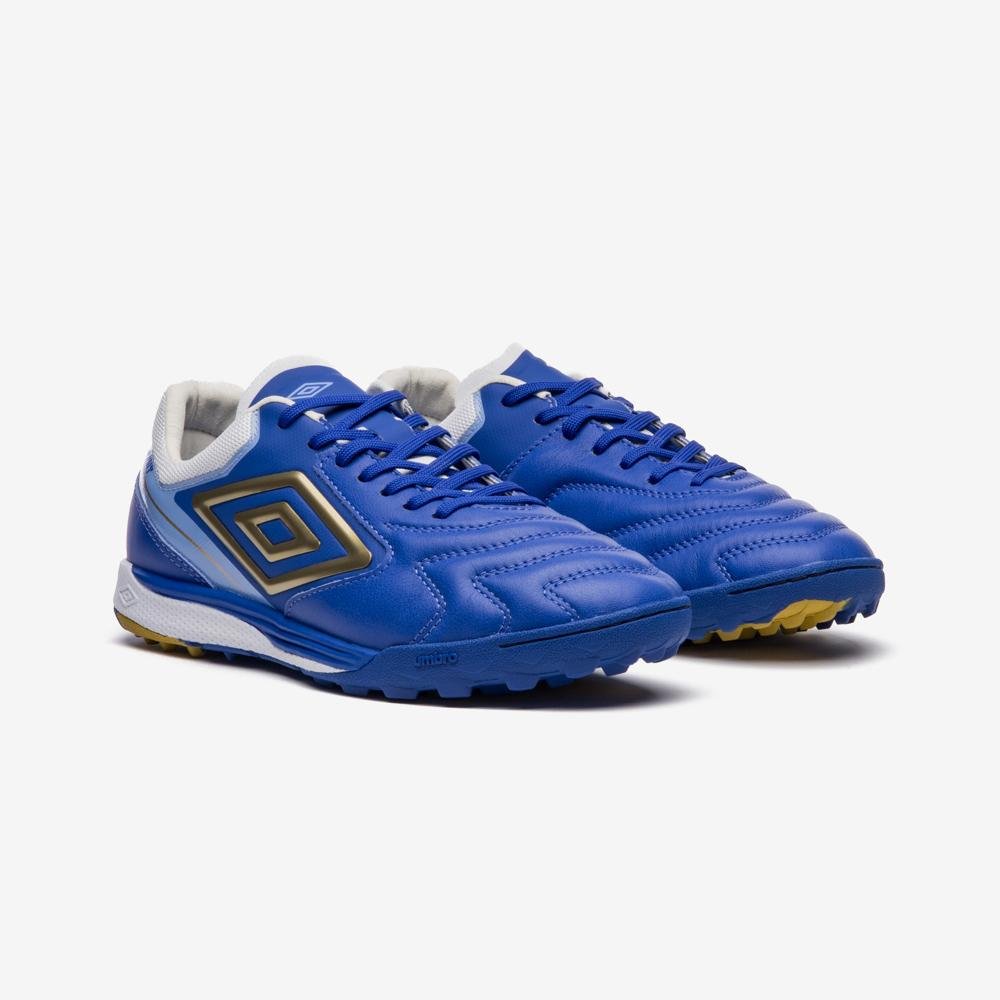 Chuteira Society Umbro Adamant Master Class Pro Bump Azul 3