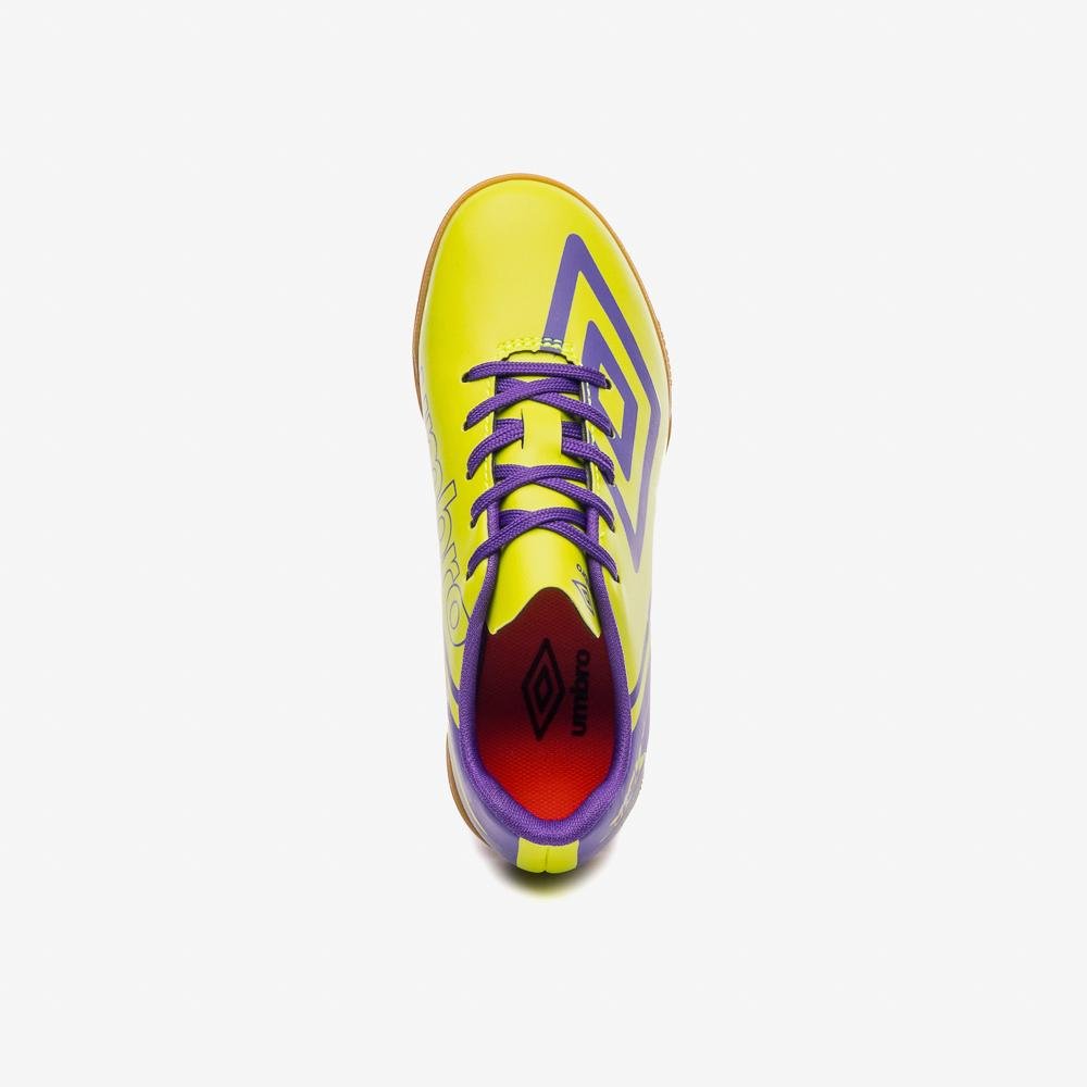 Chuteira Futsal Umbro Kick Jr Amarelo 4