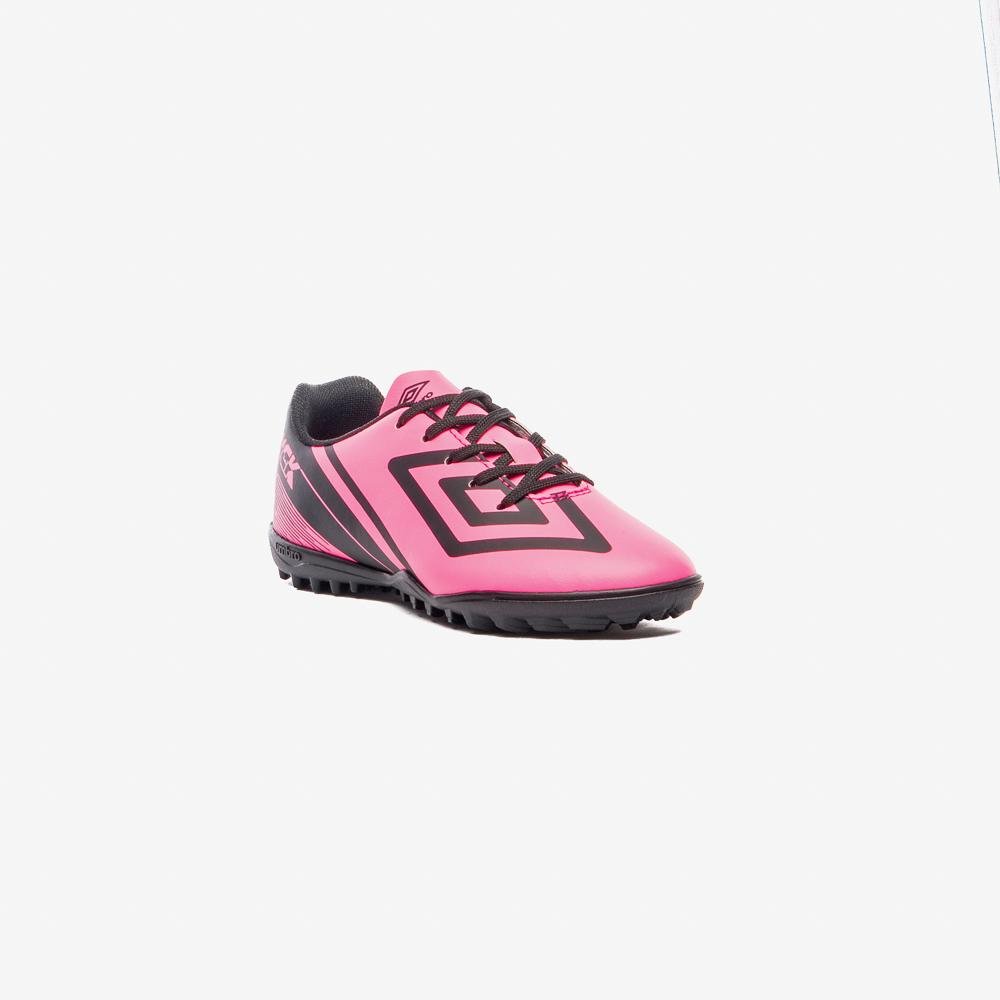 Chuteira Society Umbro Kick Jr Rosa 3