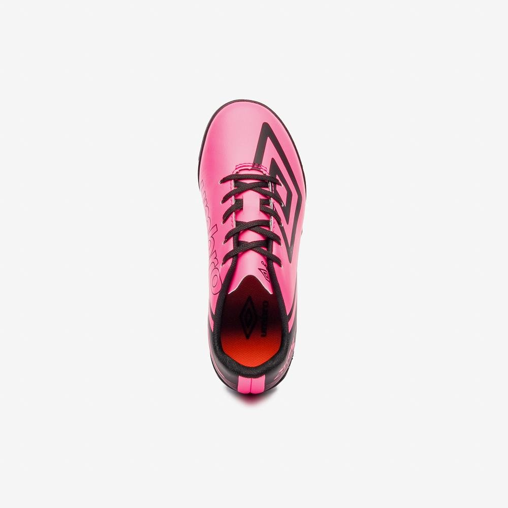 Chuteira Society Umbro Kick Jr Rosa 4