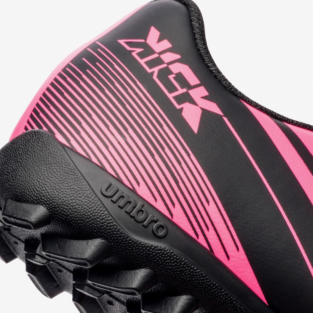 Chuteira Society Umbro Kick Jr Rosa 7