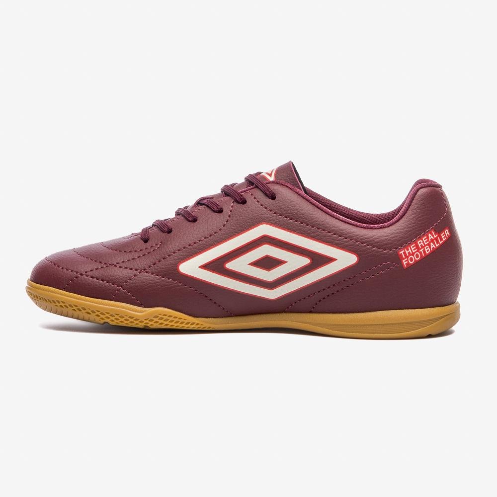 Chuteira Futsal Umbro Class Footballer Vinho 2