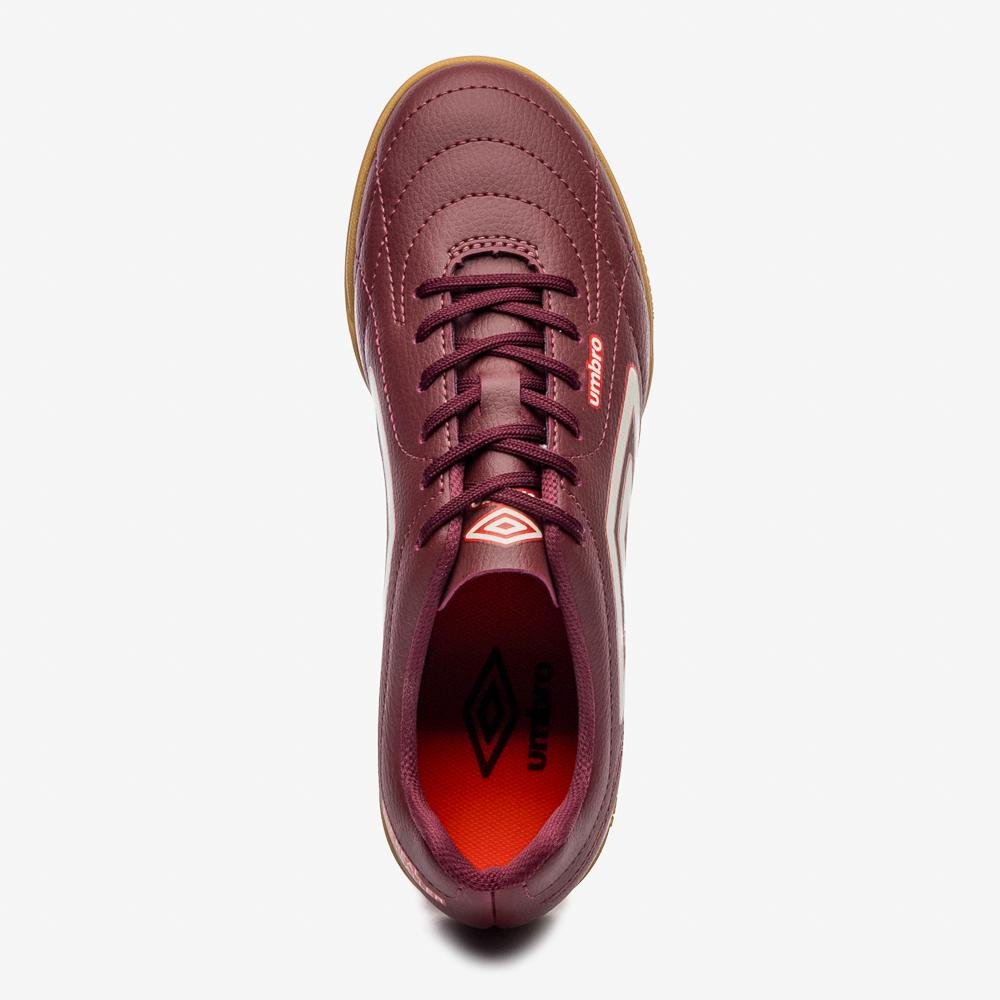 Chuteira Futsal Umbro Class Footballer Vinho 4