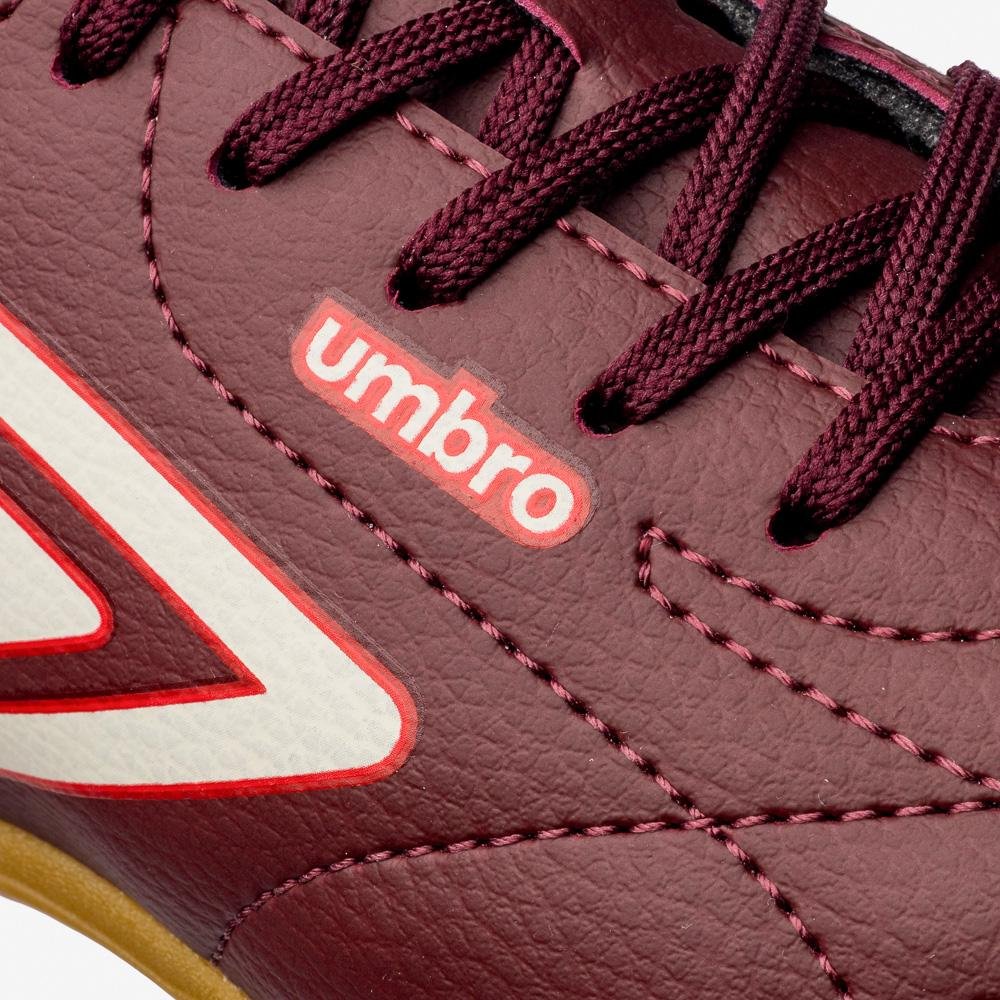 Chuteira Futsal Umbro Class Footballer Vinho 7