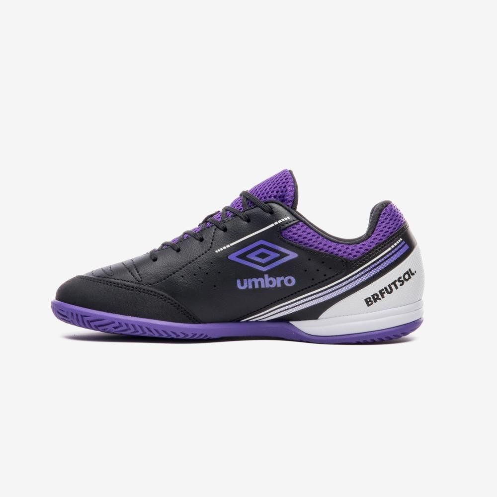 Chuteira Futsal Umbro Furious Preto/Roxo 2