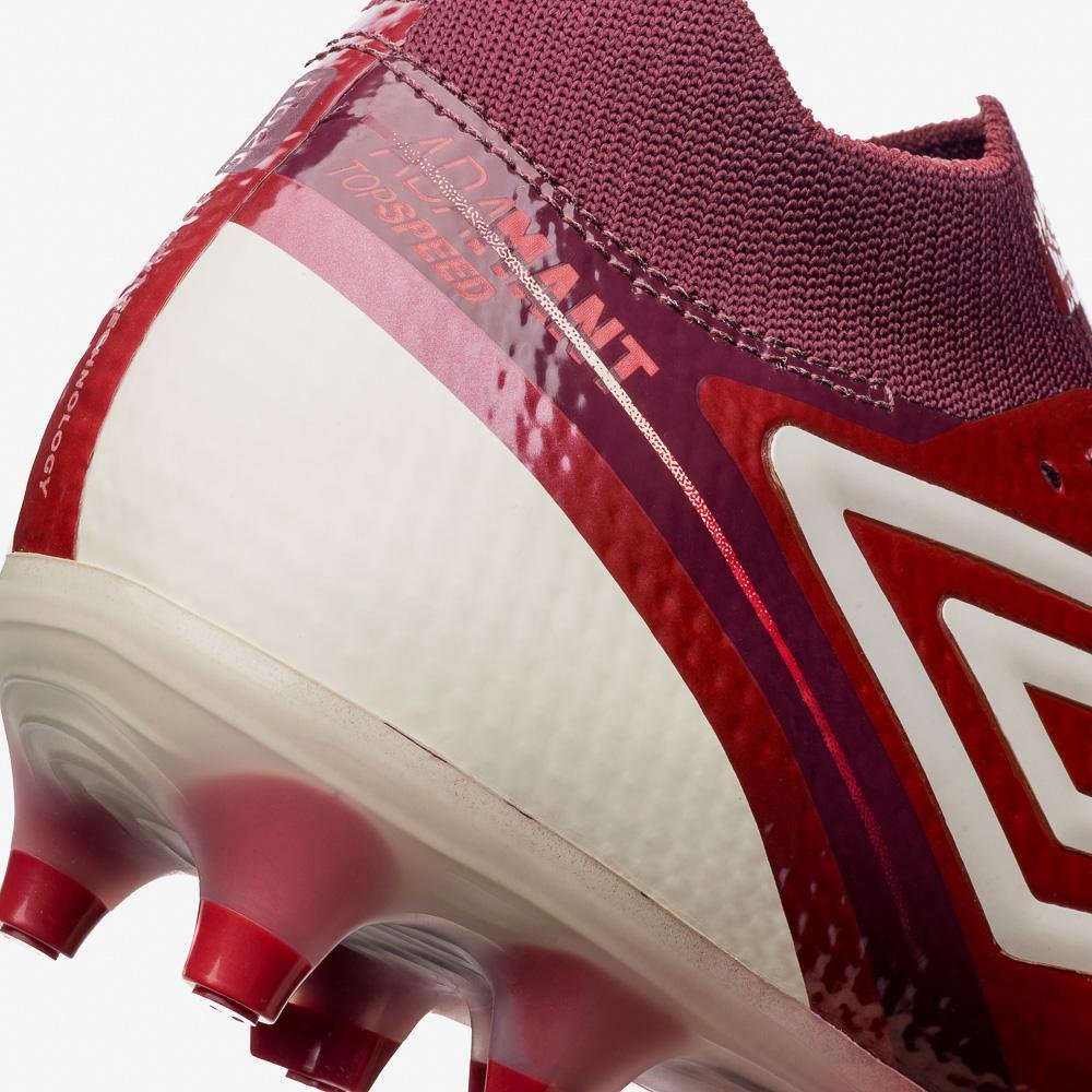 Chuteira Campo Umbro Adamant Top Speed Pro Vermelho 7