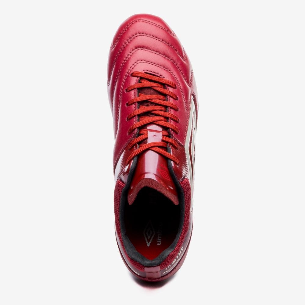 Chuteira Campo Umbro Adamant Master Class Pro Sg Vermelho 4