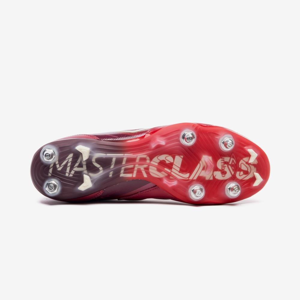 Chuteira Campo Umbro Adamant Master Class Pro Sg Vermelho 5