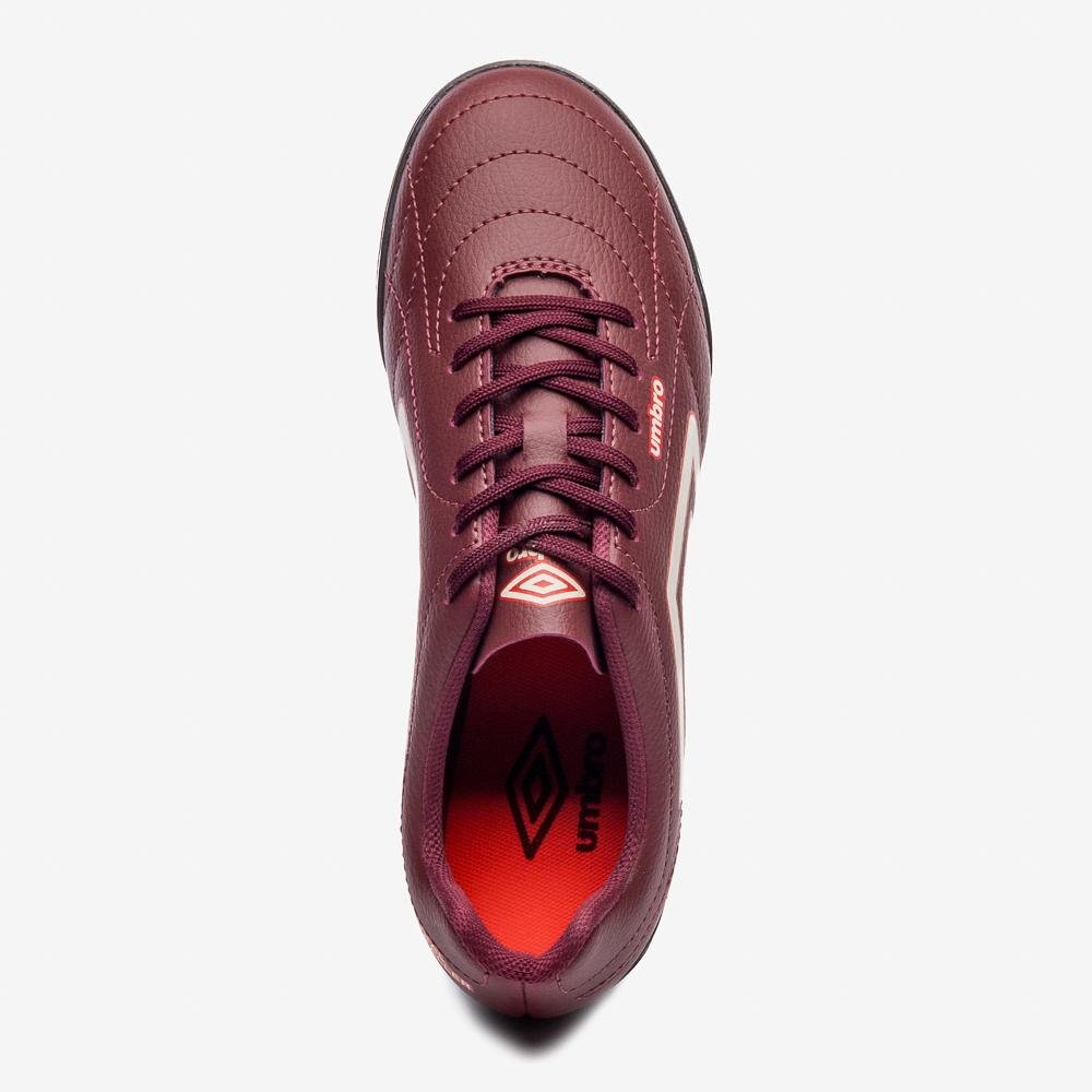 Chuteira Society Umbro Class Footballer Vinho 4