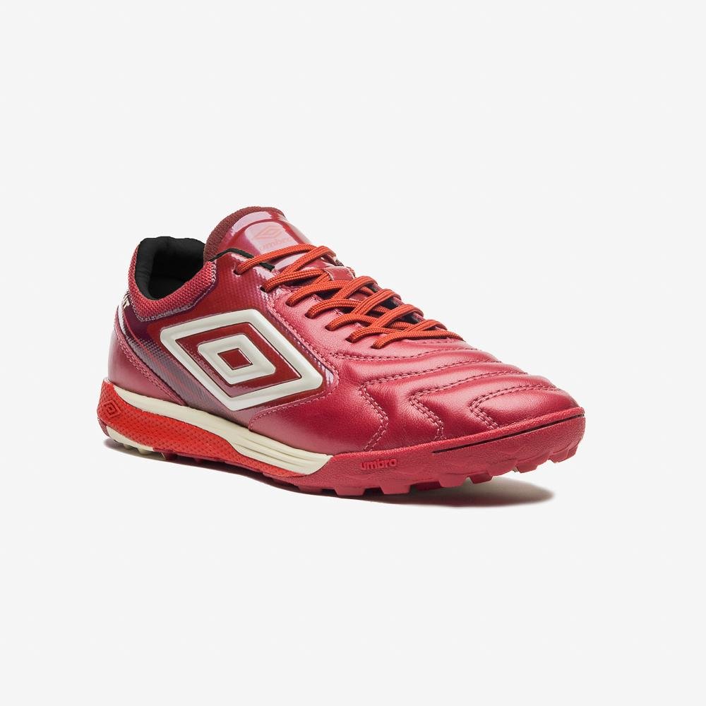 Chuteira Society Umbro Adamant Master Class Pro Bump Vermelho 3