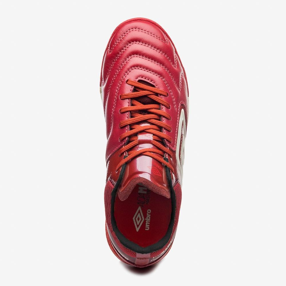 Chuteira Society Umbro Adamant Master Class Pro Bump Vermelho 4