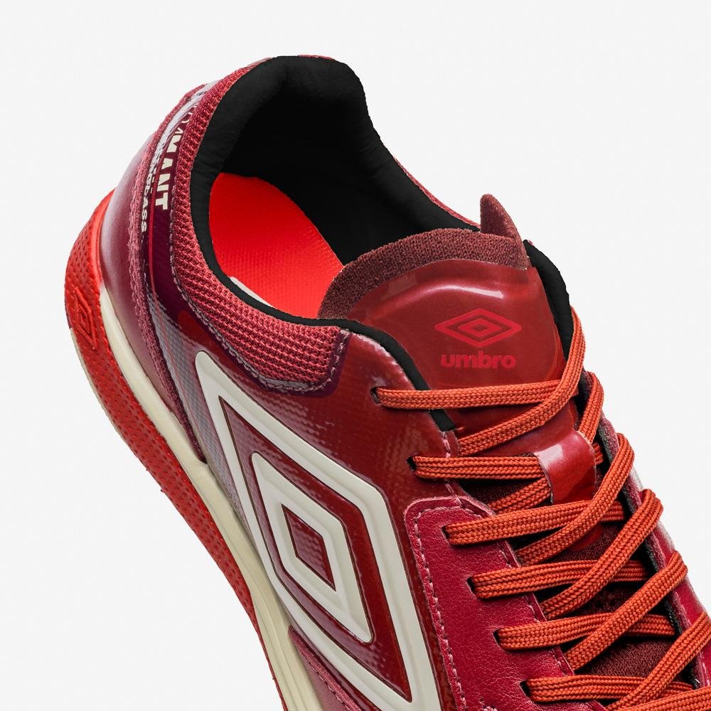 Chuteira Society Umbro Adamant Master Class Pro Bump Vermelho 8