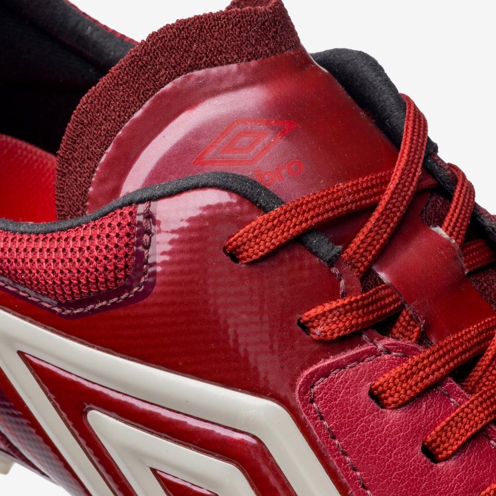 Chuteira Campo Umbro Adamant Master Class Pro Vermelho 7