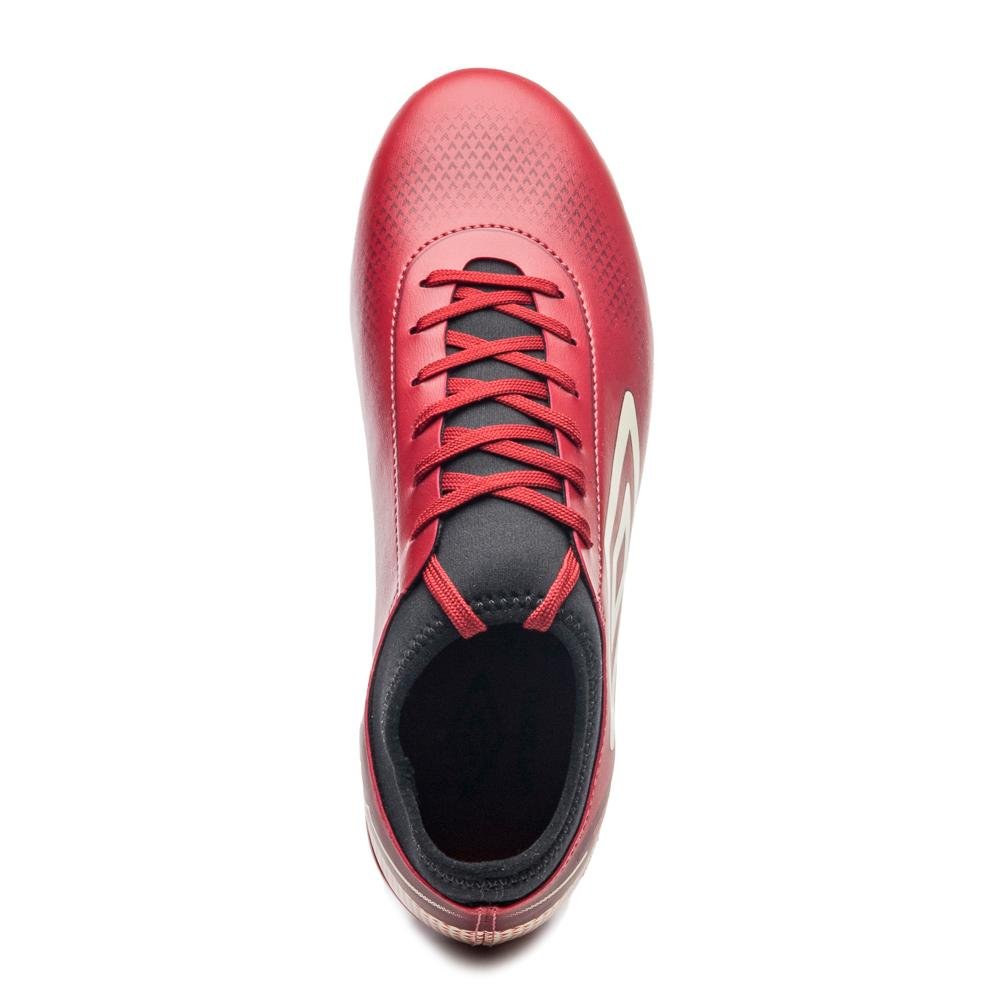 Chuteira Campo Umbro Top Speed League Vermelho 4