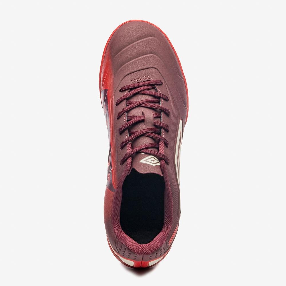 Chuteira Futsal Umbro Attak Iii Vinho 4