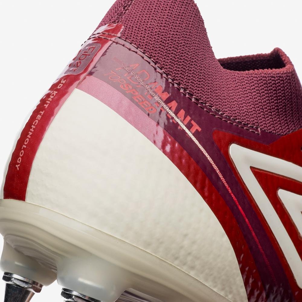 Chuteira Campo Umbro Adamant Top Speed Pro Sg Vermelho 7