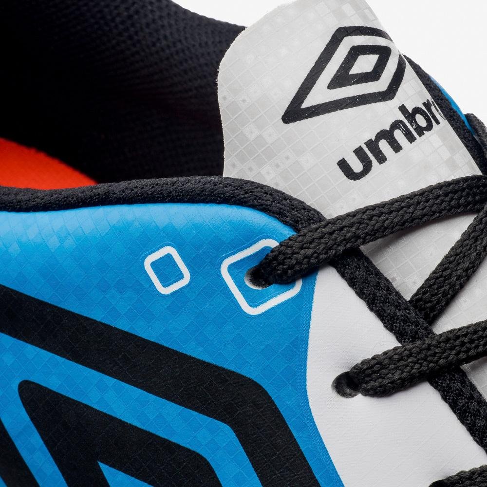 Chuteira Society Umbro Techno Ii Azul/Branco 8