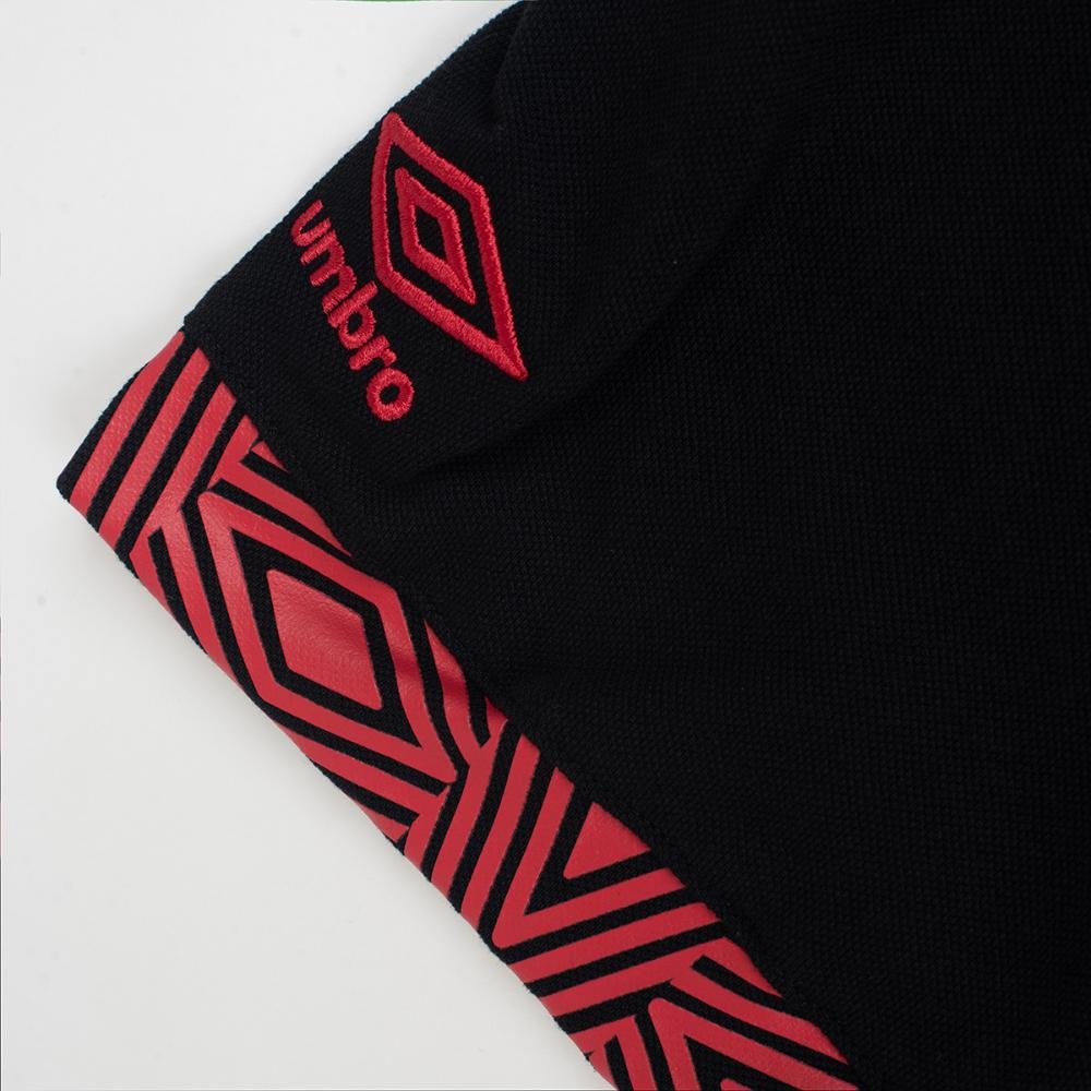 Pólo Masculina Umbro Cap Viagem 2026 Preto 4