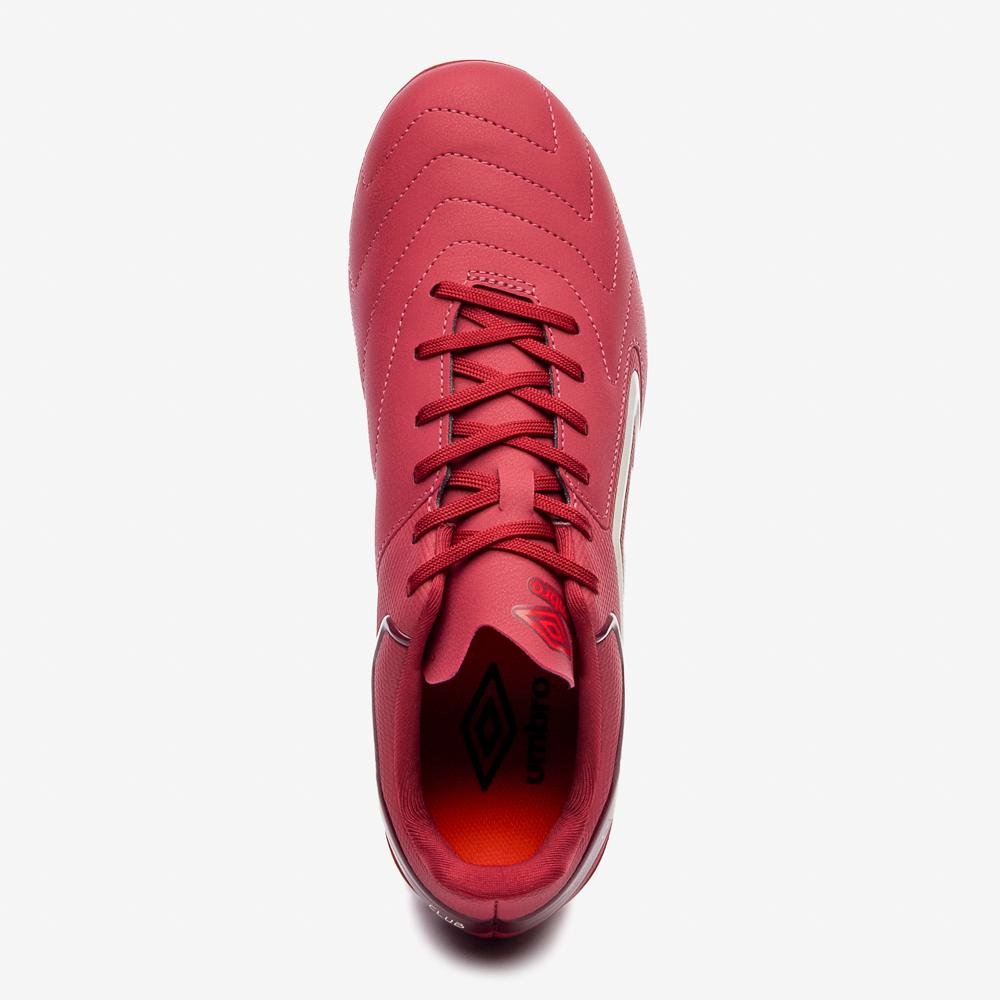 Chuteira Campo Umbro Master Class Club Vermelho 4