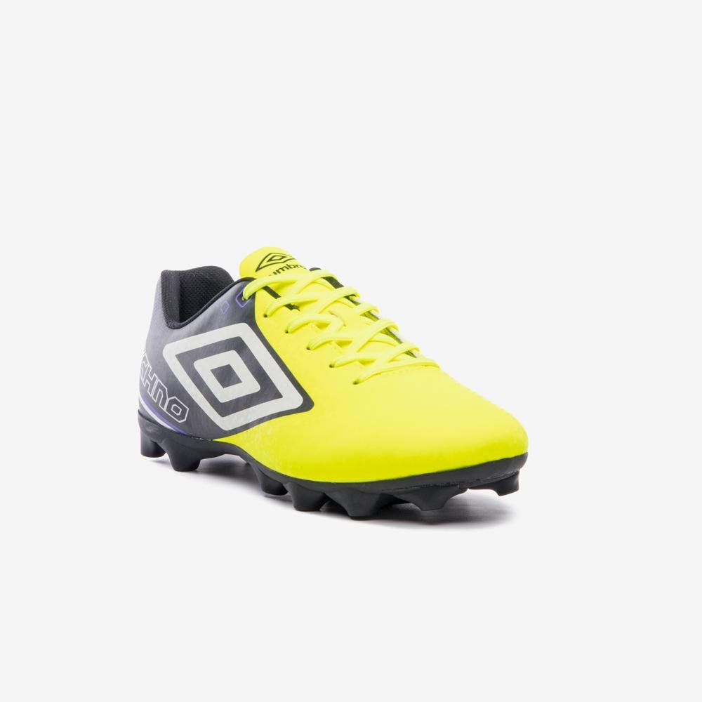 Chuteira Campo Umbro Techno II Rb Amarelo/Preto 3